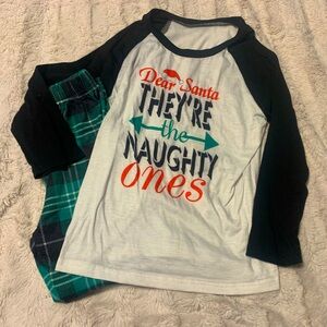 3 for $12! Girl Boy Family Christmas Pajamas Size 6